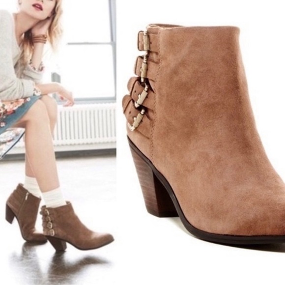 Sam Edelman Shoes - Sam Edelman Lucca Ankle Heeled Buckle Booties